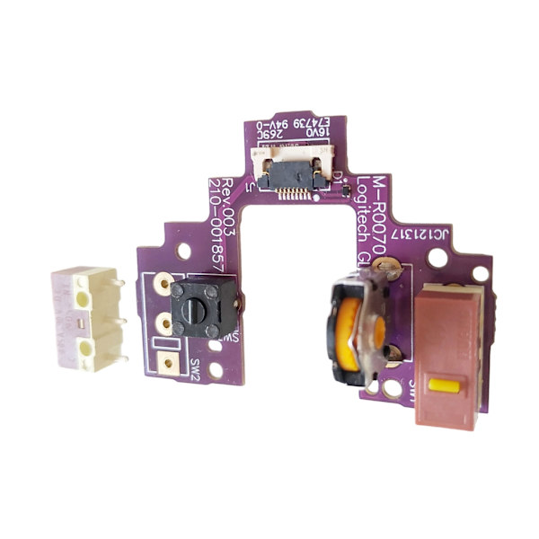 Mus Övre moderkort Hot Swap Micro Switches Button Board för GPro Wireless
