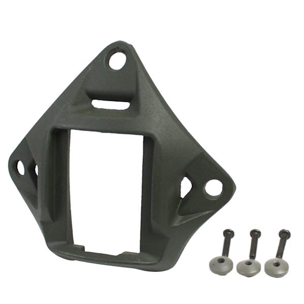 Taktisk hjelm NVG montering base shroud, aluminiumlegering montering holder base Mud Color