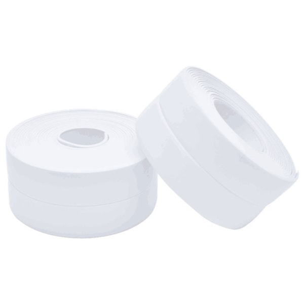 Caulk Tape Forseglingstape, Vandtæt PVC Selvklæbende Caulk Tape Forseglingstape til Køkken Toilet Badeværelse Badekar Håndvask null - C