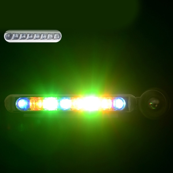Innovativa vinddrivna LED-lampor för bilfrontgrill Hållbara LED-vinddrivna dagsljus förbättrar sikten och säkerheten Color