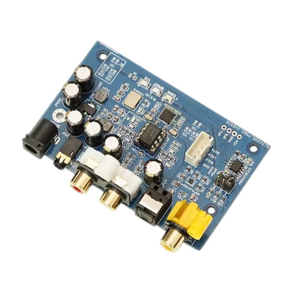 ES9039Q2M Mottagarkort Koaxial Optisk I2S-ingång som stöder DSD512 Ljud