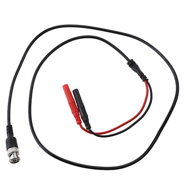 BNC hane till 4 mm säkerhetshane bananplugg testkabel oscilloskop signalgenerator