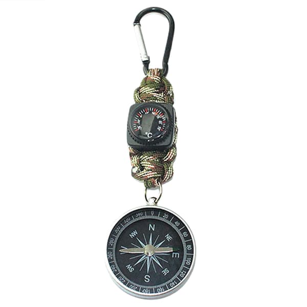 Lomme Snap Hook Kompasser Karabinhage Termometer Camping Backpacking Overlevelse