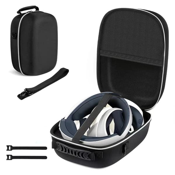 Stötsäkra väskor för PS VR2 Headset Väska Anti-Scratch Fodral Skyddsbox