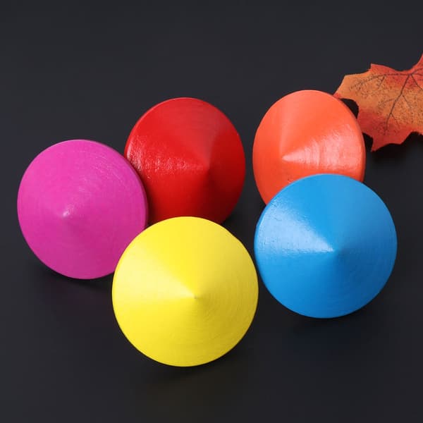 Fingerspinner i tre for barn, gutter/jenter, hjernetrening, bursdagsgaver