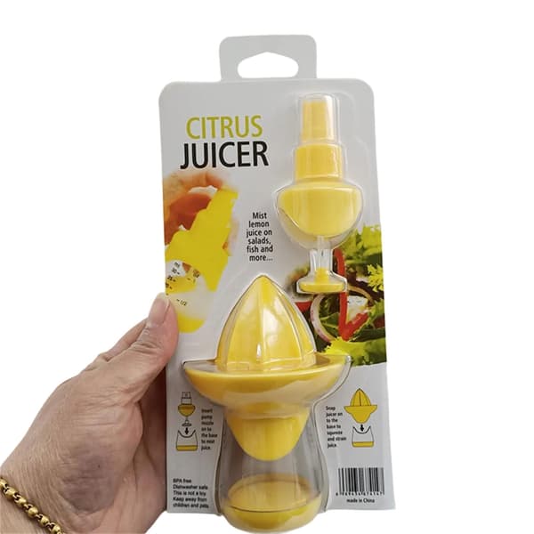 Bärbar Citronpress Multifunktionell Juicepress Manuell Citruspress