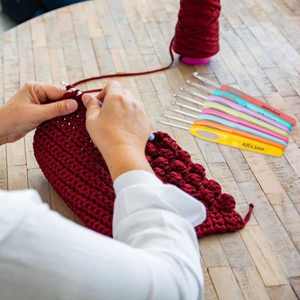 2,5 mm-6 mm Ergonomisk Hæklenål til Sweater Tørklæde Hat