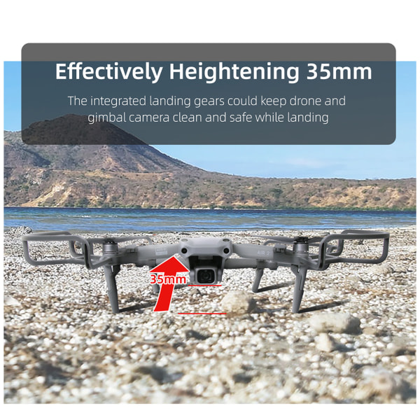 Antikollisionsring för Air 2S/för Mavic Air 2 Drone för skyddsram Cover