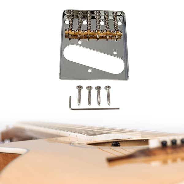 Sadlar Fixeringsbrygga Gitarrbrygga 6 Strängar Brygga Elgitarr Brygga Set