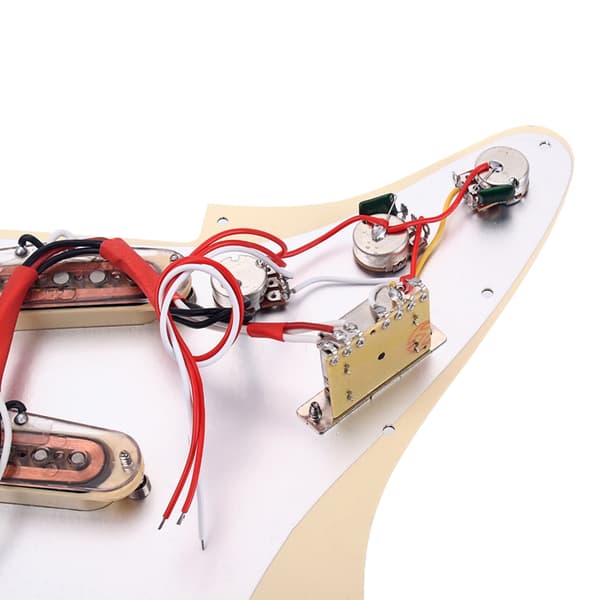 Scratch Plate Preloaded SSS 5 Pickups Prewired Pick Guards Loaded Single Coil