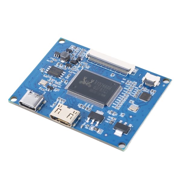 LCD Display Modul Plade 40Pin LVDS 1024X600 Opløsning Support EJ070NA-01J