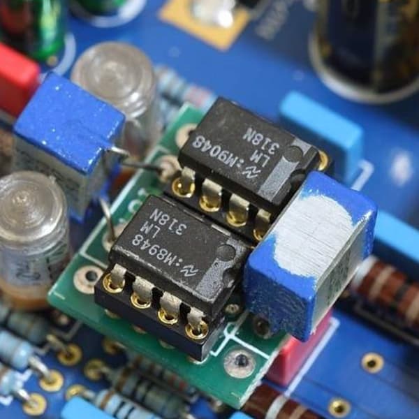 DIP8 IC-sockel testsockel med ESD-skydd för elektroniska komponenter