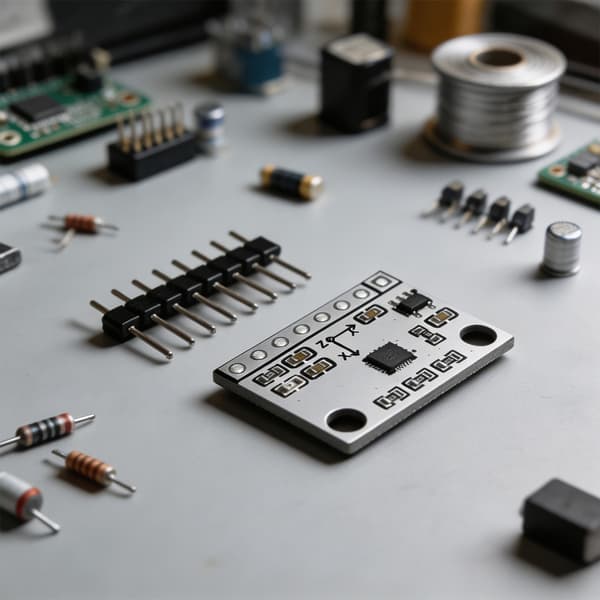 Pin Layout BMI270 Board til bevægelsesdata og retningsbrug