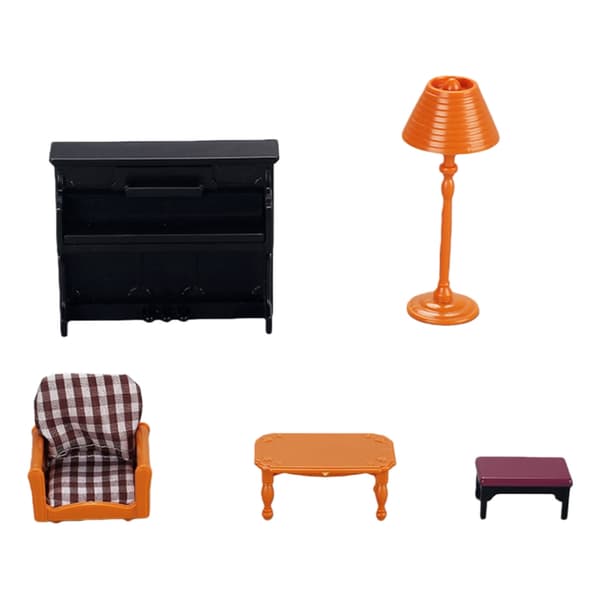Klaverstol Lampe Sofa Model Stuepynt Legetøj