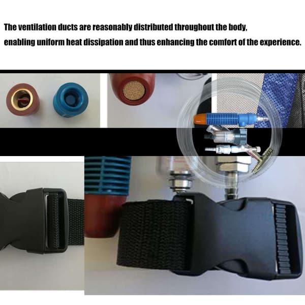 Solid Nylon Kjølevest for Arbeidsplasser med Ekstreme Temperaturer og Daglig Bruk