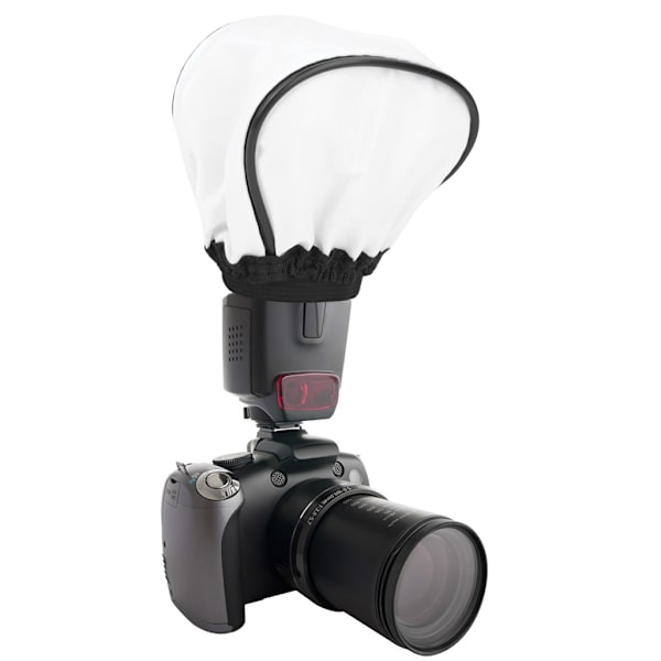 2x Softboks Diffuser for Foto Speedlite Blitslys