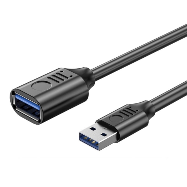 USB jatkokaapeli 3.0 uros-naaras tiedonsynkronointi USB jatkojohto 90 astetta 5Gbps nopea latauskaapeli hiirelle
