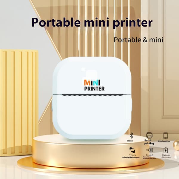 Børns Uddannelsesmæssige Printer Kit Inkluderer Papir Ergonomisk Sikkerhedsdesign