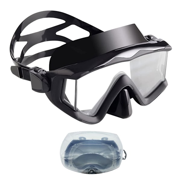 Simglasögon för vuxna, dykmask Black