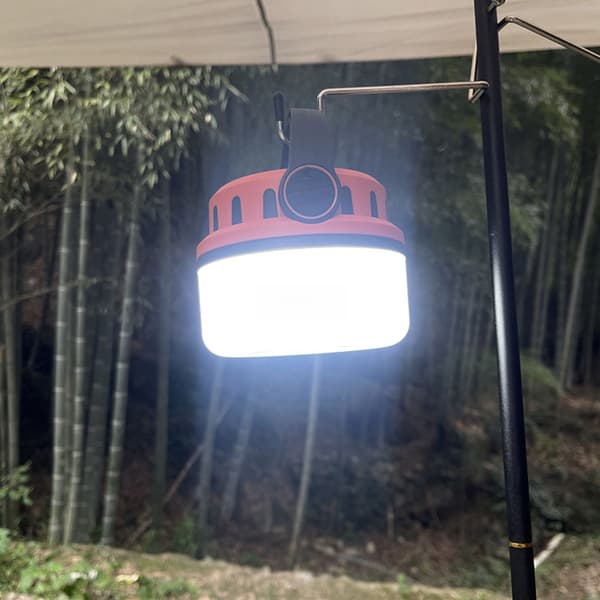 4 lysindstillinger Udendørs Nødlys Solar LED Pære Holdbar