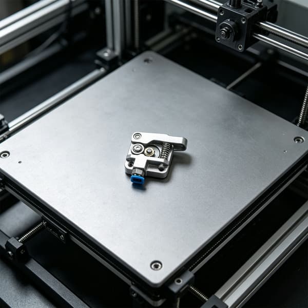 Sølv Metal Printer Ekstruder til 3D Printer Gear Arm Reparation