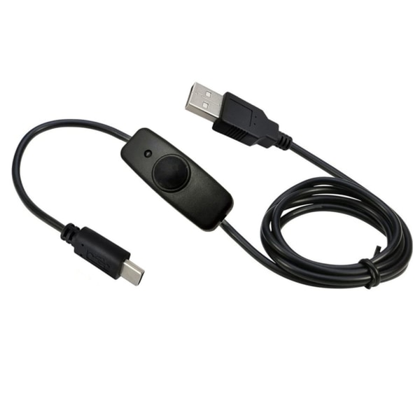 USB-kabel med Switch Type-C USB2.0 Adapterledning 5V2A Type C til USB A Opladerledning til RaspberryPi 4B hubs