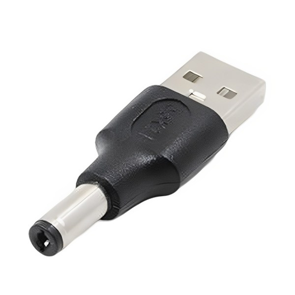 USB til 2,5x0,7 mm 3,5x1,35 mm 4,0x1,7 mm 5,5x2,5 mm 5,5x1,7 mm 5,5x2,5 mm 5,5x2,1 mm