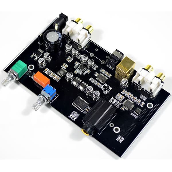 Fiber Optisk Audio Dekodingskort USB Optisk Fiber Musikkdekoder Modul