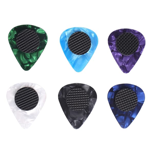 Gitarrplektrum Grepp Gitarrtillbehör Hållbara Självhäftande Gitarrplektrumgrepp