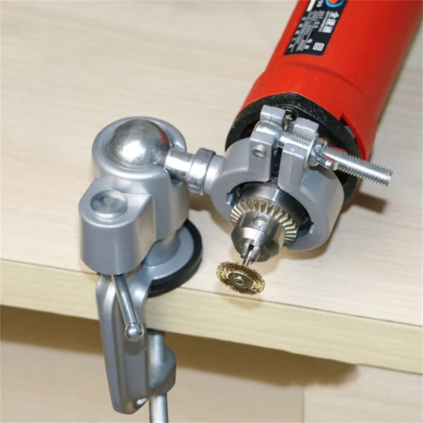Elektrisk drillstativholder Multifunksjonell brakett for arbeidsklemming