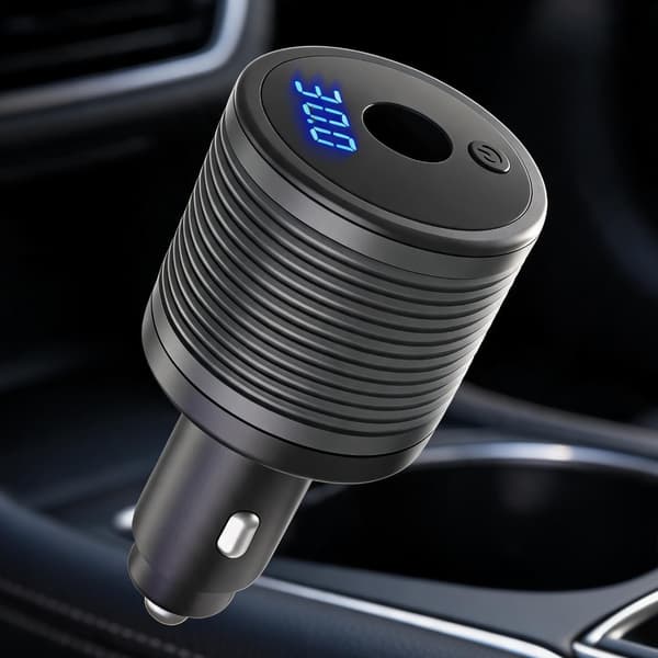 Bilopladere Bil lighter strømadapter med stik, til camping