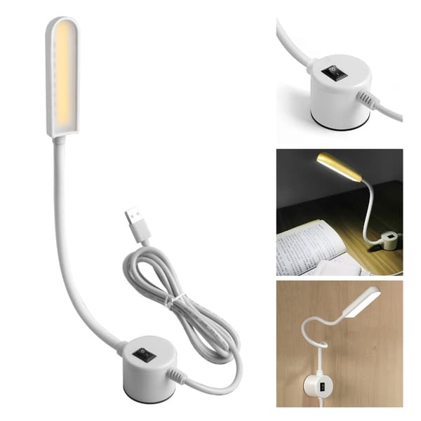 USB magnetisk LED symaskinlys med fleksibel hals for håndarbeid