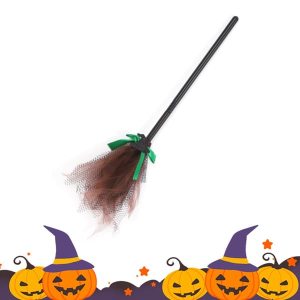 Heksekost Mesh Dekorasjon for Halloweenfester og Håndlagde Prosjekter