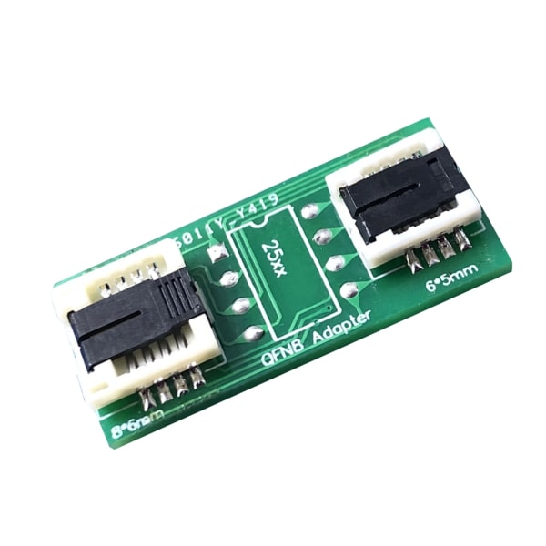 Pålitlig och hållbar QFN8/WSON8/MLF8/MLP8/DFN8 till DIP8-adapter Easy Chips blinkar