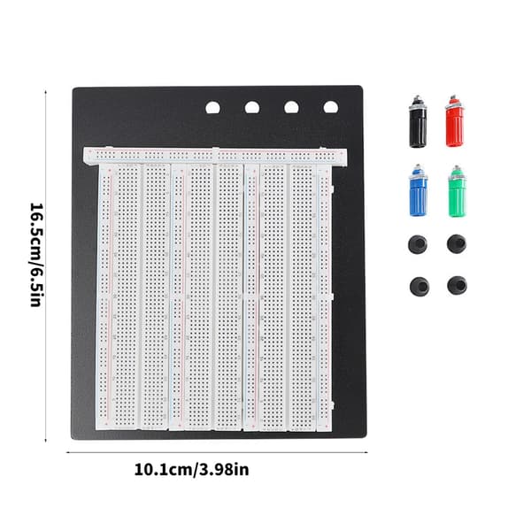 ZY-206 2390 Hull Breadboard Eksperimentell Lødfri Krets Test