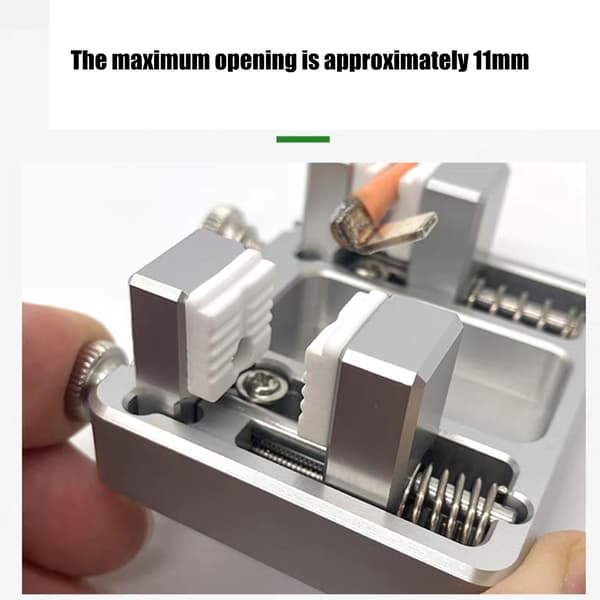 Multifunktionel aluminiumstrådklemme til printkortmontering og gør-det-selv-opgaver