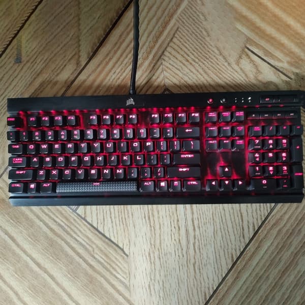 Lysende Ctrl-tast Udskiftning Teksturerede Overflader til K70 Keycaps Gaming