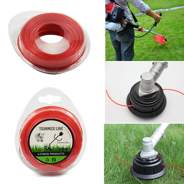 Nylon Snor Trimmer Line Klippe Tråd Græsslåmaskine Tilbehør Græs Trimmer Line