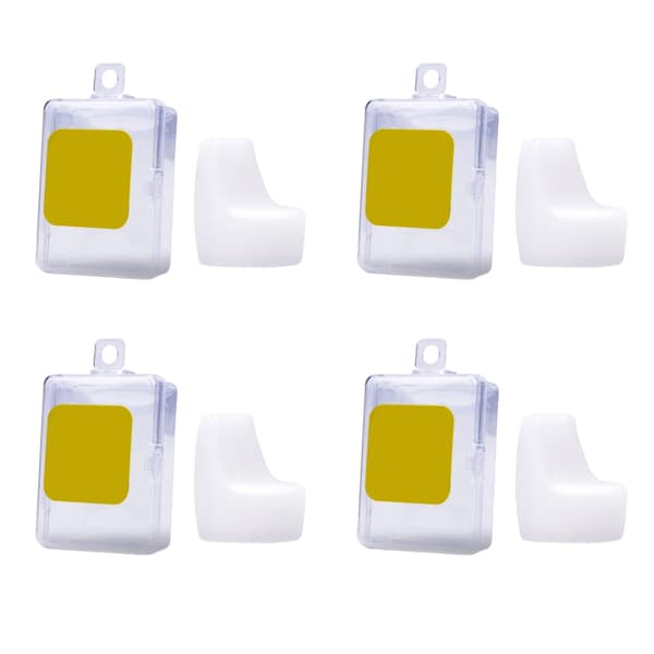 4-pack Ergonomiska Ocarina Munskydd Mjuka Silikon Flöjtmunstycken