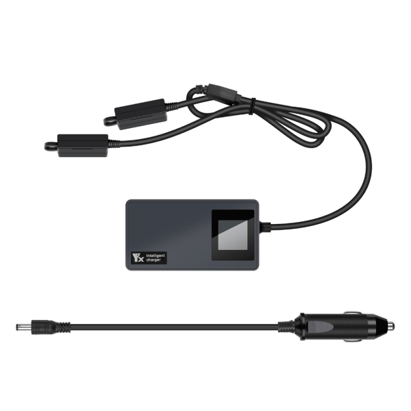 Batterilader 3-i-1 hurtigladinghuber for Air 3-flybillader DC12-16V7A-inngang DC17V 2.5Ax2-utgang