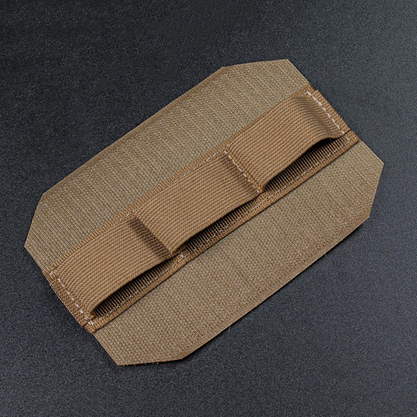 Patronhylster for brystsele jaktvest løkkepanel drop pouch insert 6 hole gray