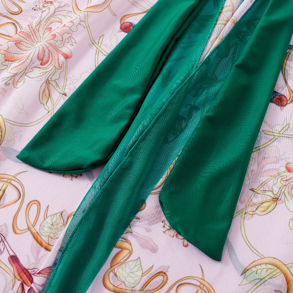 Baddräkt Coverup för Kvinnor Lång Chiffon Strand Tie Wrap Kjol Bikini Wrap Kjol Apricot One size fits all