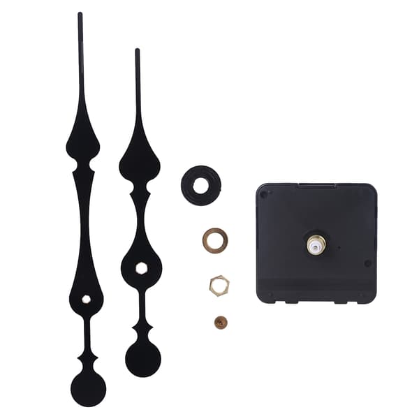 Silent Wall Quartz Clock Movement Mechanism Reparasjonssett for DIY-erstatning.