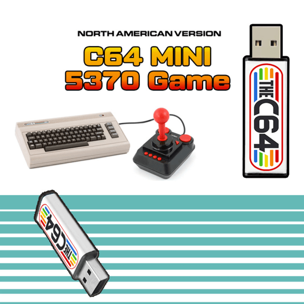 C64Mini-spelkonsolen innehåller den mest kompletta samlingen av speltillbehör