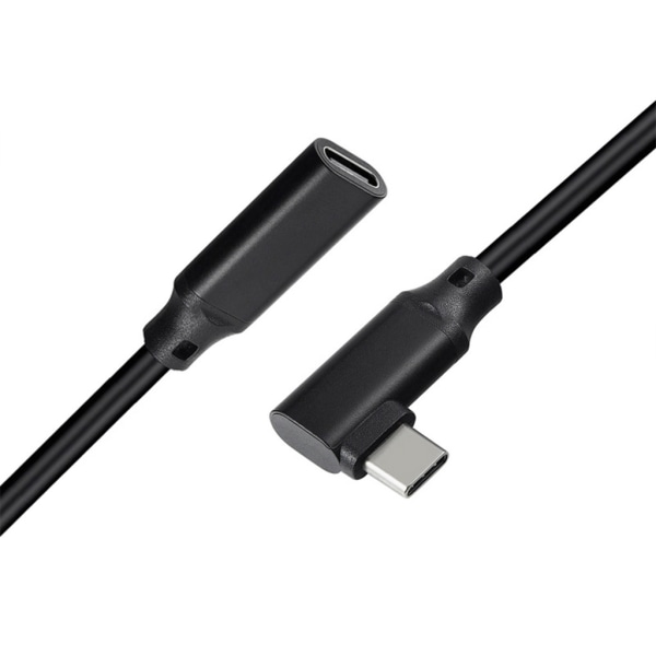 USB kabelförlängare Datasladd Förlängningskabel Typ-C hane till hona USB kontakt Förlängningssladd för PC 5m