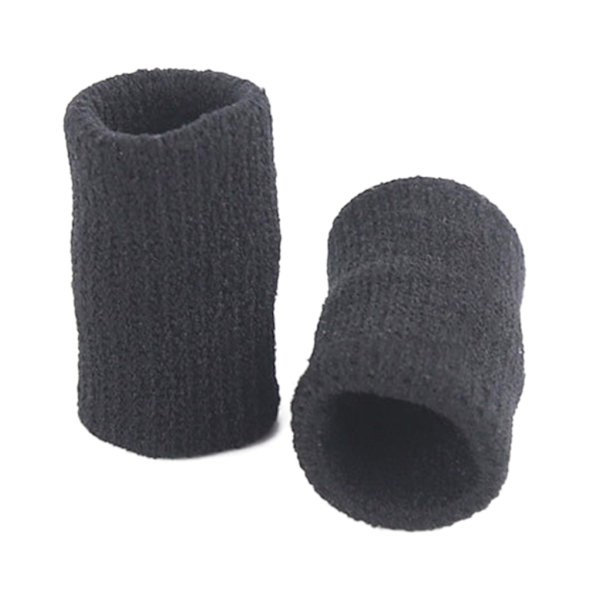10 kpl sormen tukea peukalon hihat sormen hihat suojat urheilu sormen hihat Black
