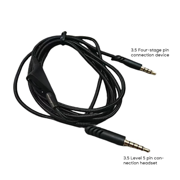 2 meter Erstatningskabel for Astro A10 A40 Gaming Headset