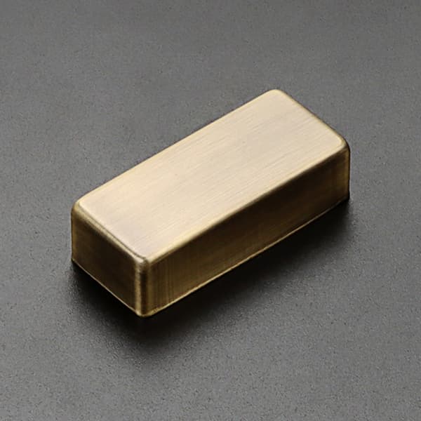 Tåligt Metall Gitarr Pickup Skydd Gyllene Gitarr Pickup Skydd