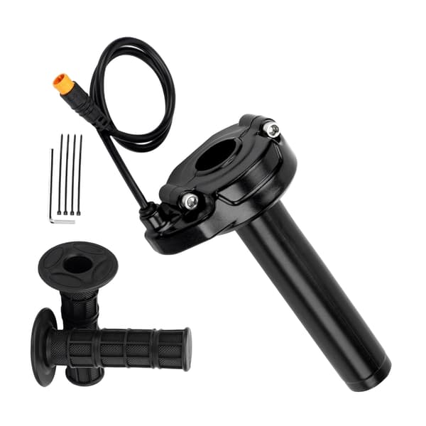 Hårdt motorcykel twist modifier greb passer til 22,2 mm styr 12V 72V