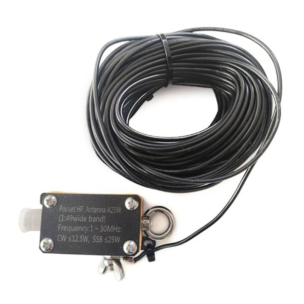 Pocket Shortwave Antenne 1-30Mhz Inverted V Pocket High Frequency Antenne A25